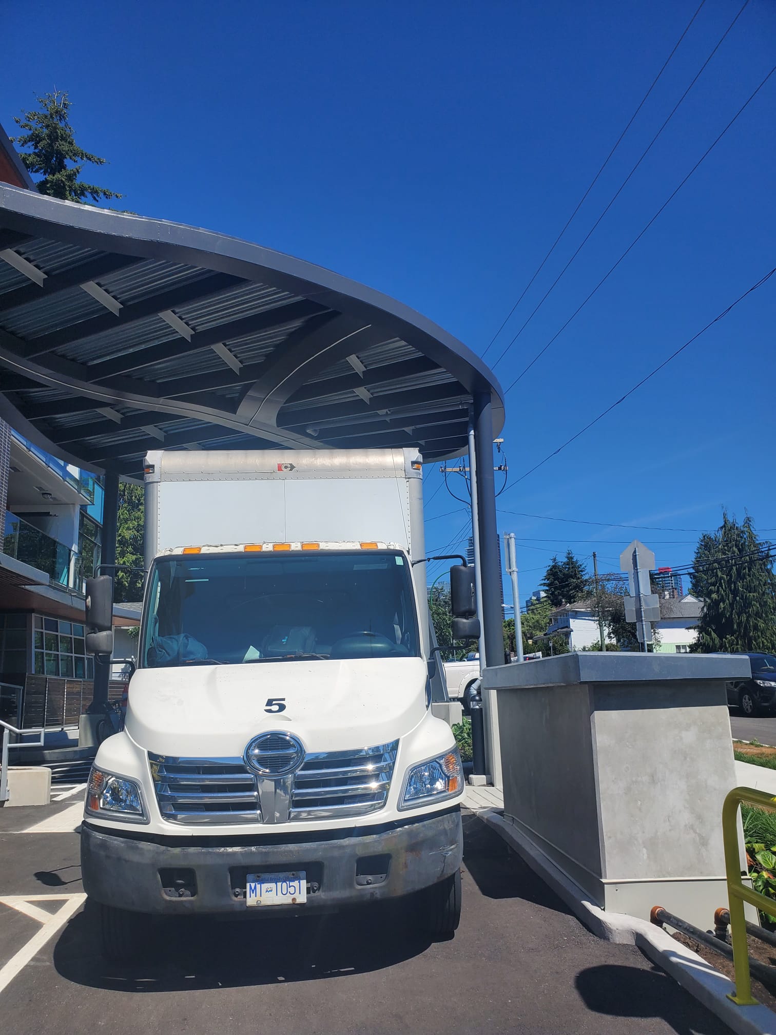 Affordable Movers BC truck on a sunny day