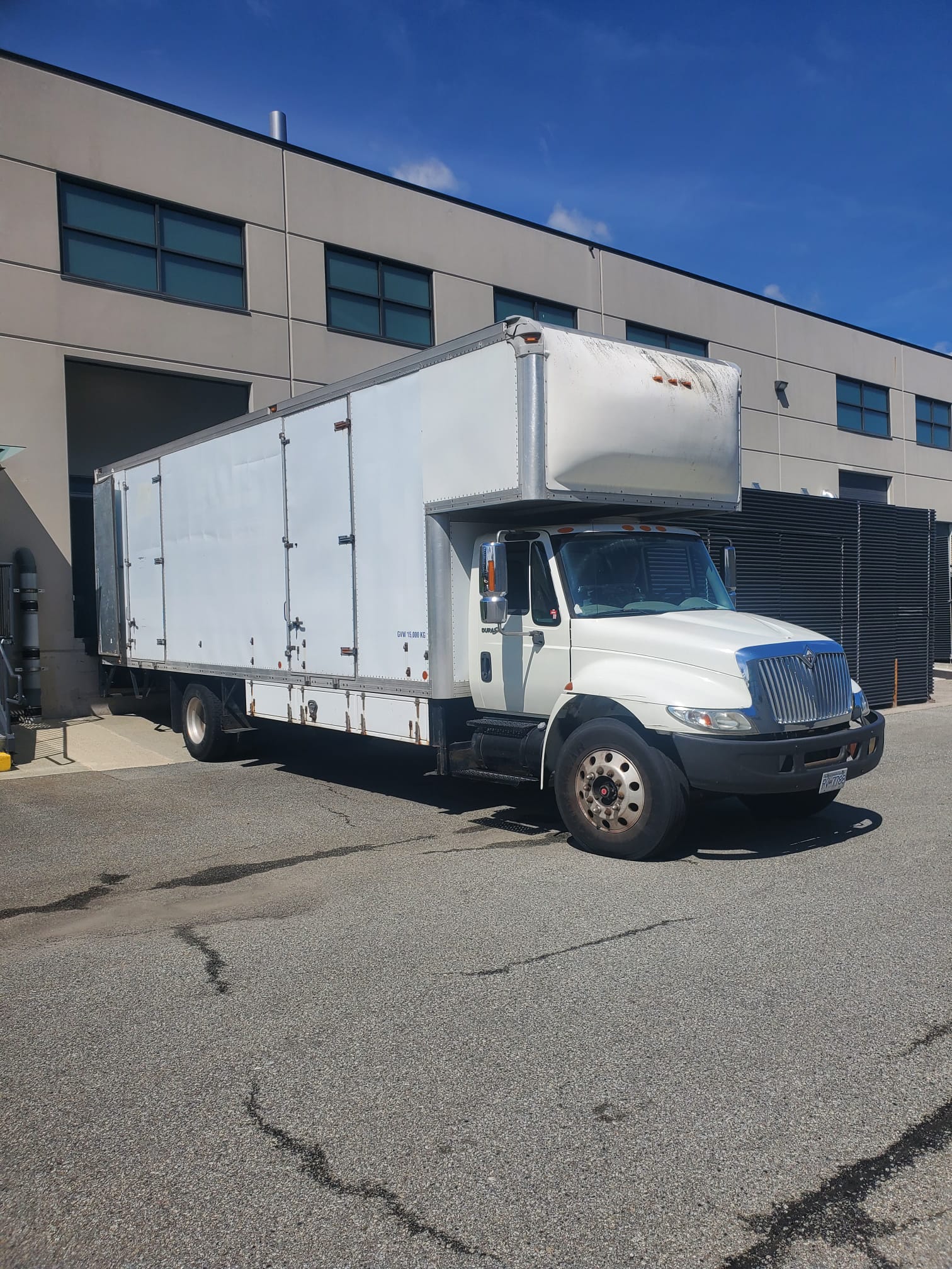 Affordable Movers BC large box truck